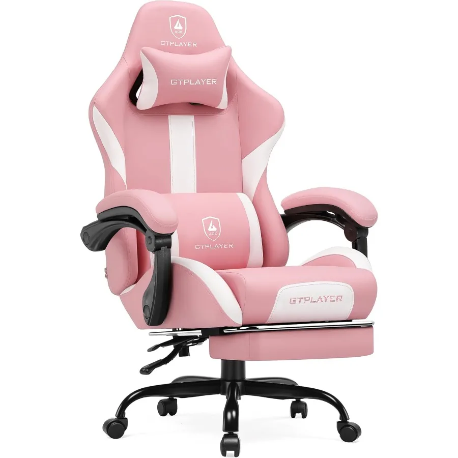 Office Chair Cushion - Kursi Gaming dengan Sandaran Kaki dan