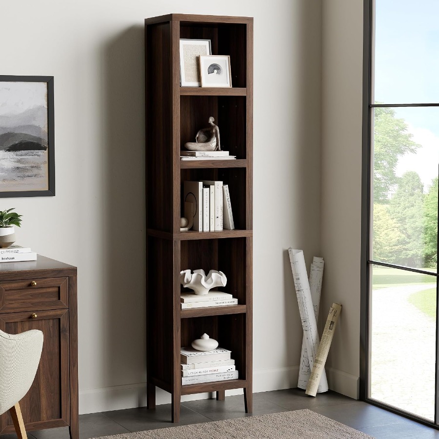 Rak Buku Tinggi dan Sempit, Ra - Bookshelf ulasan dan harga