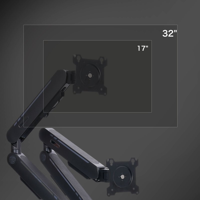 Penyangga Meja dengan Pegas Ga - Monitor Stand ulasan dan harga