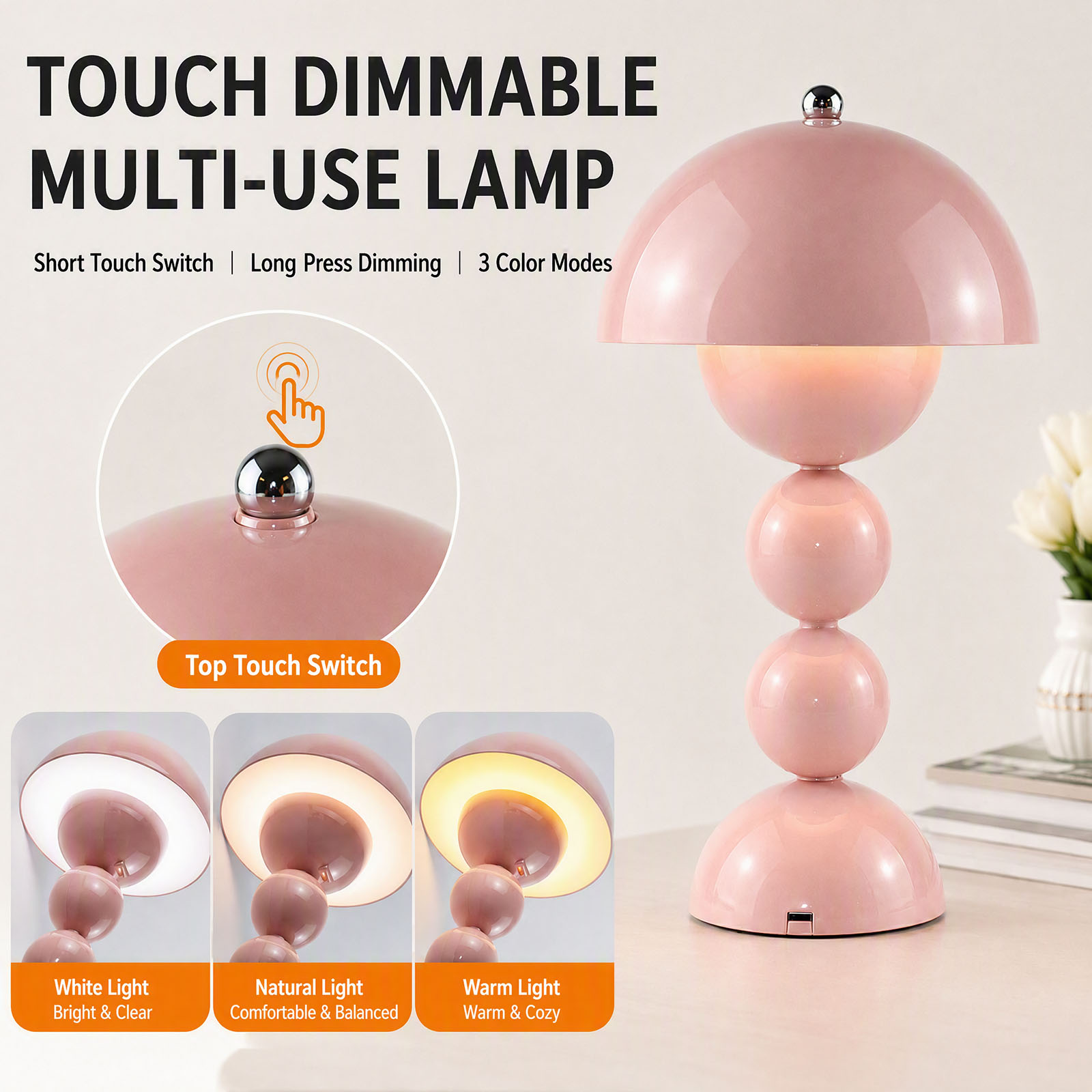 Lampu Meja Jamur Vintage, Lamp - Desk Lamp ulasan dan harga