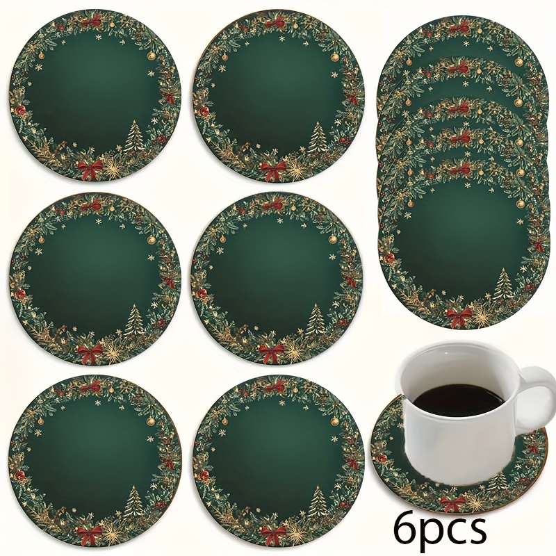 Set Coasters Kayu 2D Retro Hij - Office Furniture Brands ulasan dan harga