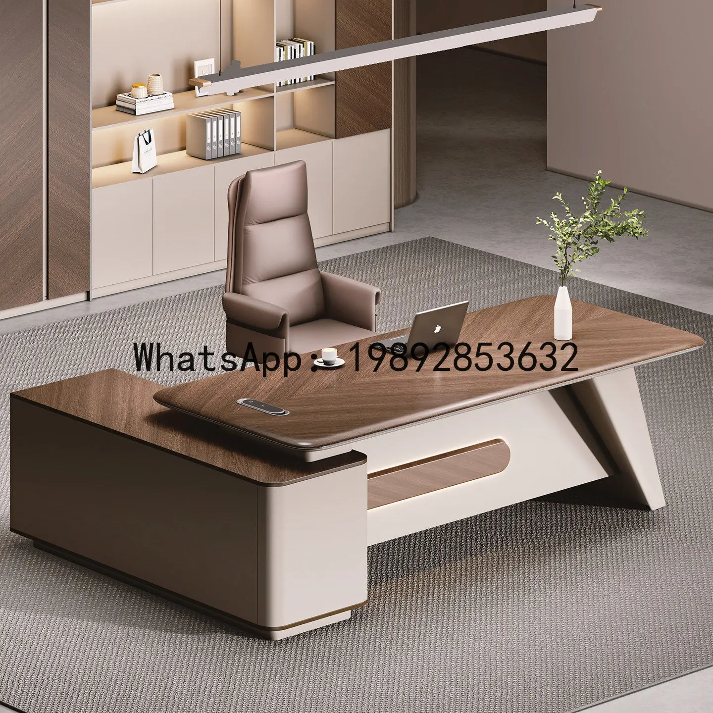 H5.15 Set Meja Kantor Bos - Se - Office Chair ulasan dan harga