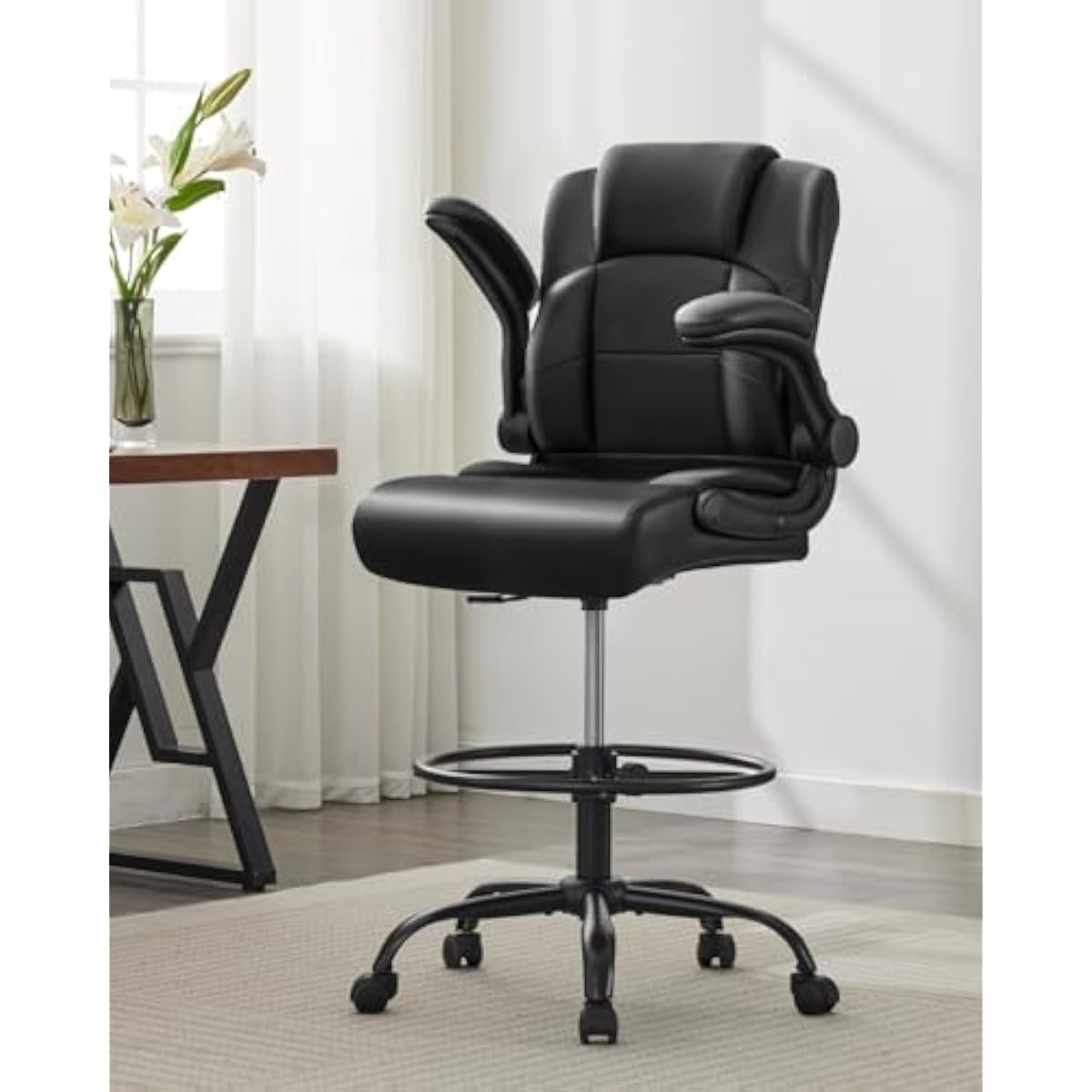 Bangku Tinggi Ergonomis untuk  - Standing Desk ulasan dan harga
