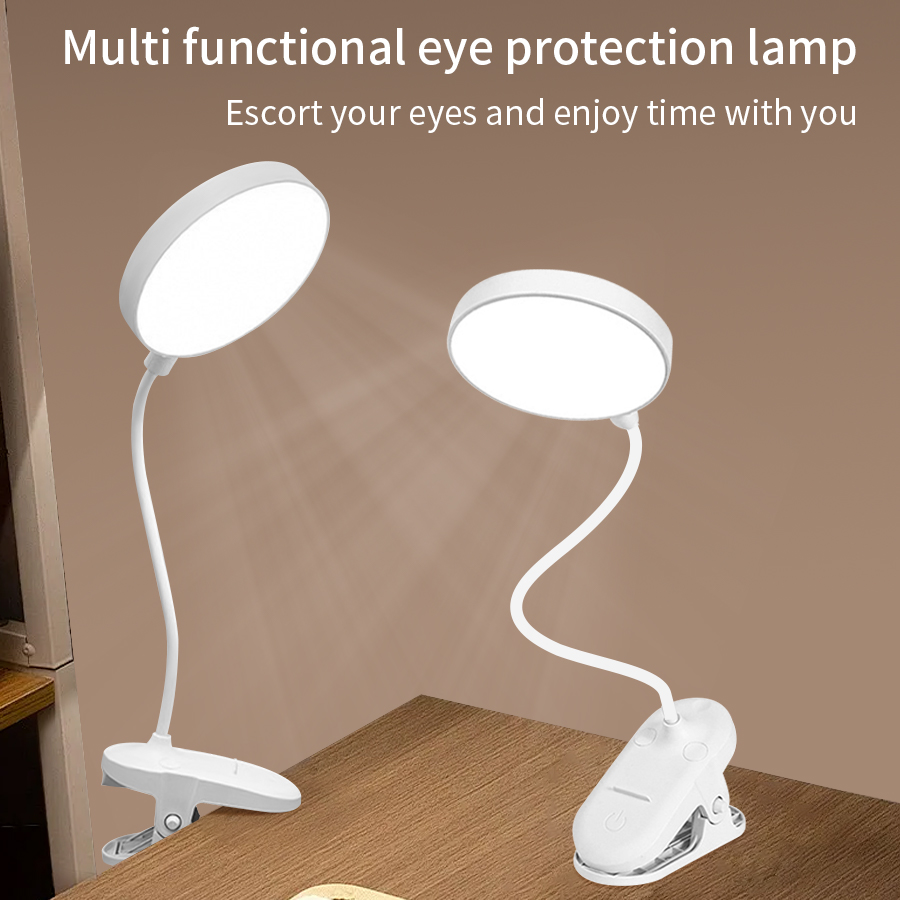 Lampu Meja LED Clip 360 °   La - Desk Lamp ulasan dan harga