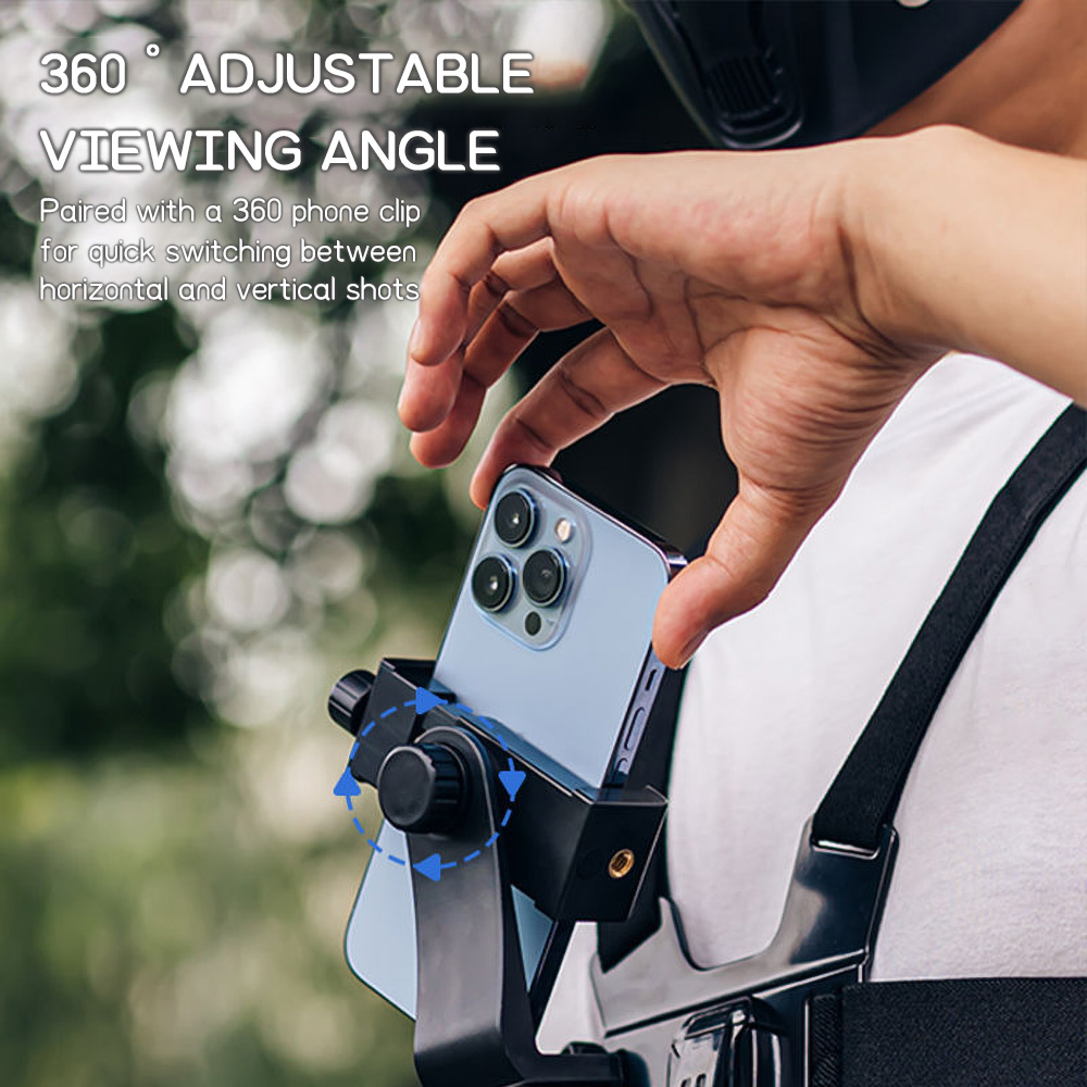 Penyangga Ponsel Dada Elastis  - Standing Desk ulasan dan harga